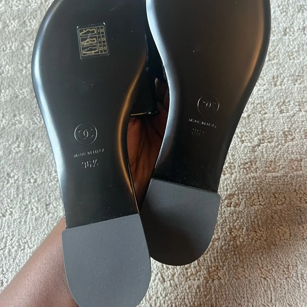 Brand new authentic CHANEL  slide sandals for sale! - Picture 7 of 10